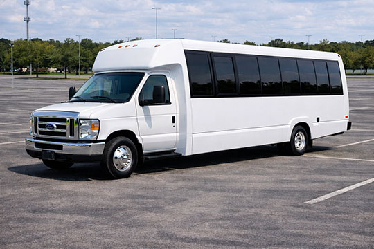 25-passenger mini coach Charlotte